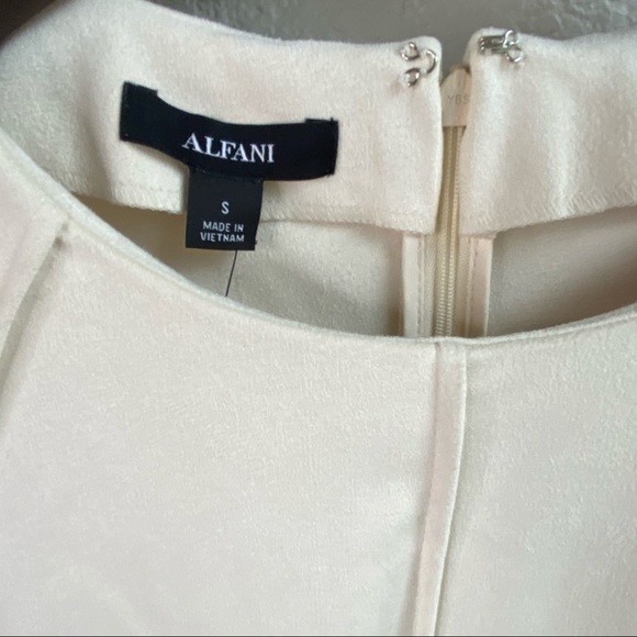 Alfani cream suede dress - Picture 3 of 12